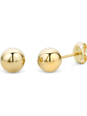 Diamant Exquis Złote kolczyki-wkrętki rozmiar: onesize