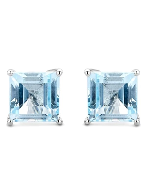 Diamant Exquis Złote kolczyki-wkrętki z topazami rozmiar: onesize