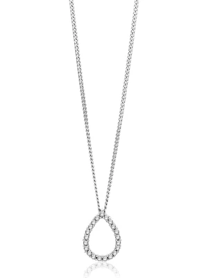 Diamant Exquis Złoty naszyjnik z diamentami - dł. 45 cm rozmiar: onesize