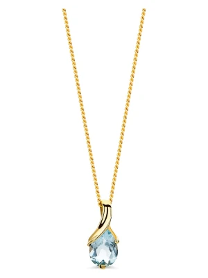 Diamant Exquis Złoty naszyjnik z zawieszką - dł. 45 cm rozmiar: onesize