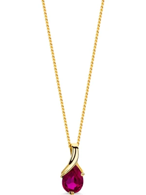 Diamant Exquis Złoty naszyjnik z zawieszkami - dł. 45 cm rozmiar: onesize