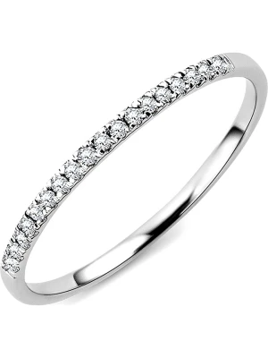 Diamant Exquis Złoty pierścionek z diamentami rozmiar: 54
