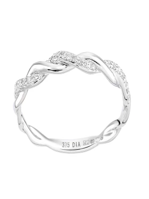 Diamant Exquis Złoty pierścionek z diamentami rozmiar: 49