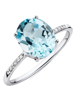 Diamant Exquis Złoty pierścionek z diamentami rozmiar: 58