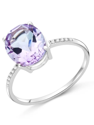 Diamant Exquis Złoty pierścionek z diamentami rozmiar: 58
