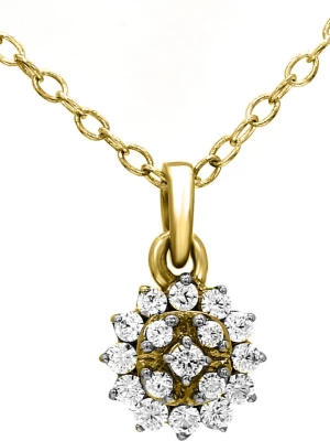 Diamant Vendôme Złota zawieszka z diamentami rozmiar: onesize