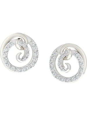 Diamant Vendôme Złote kolczyki-wkrętki z diamentami rozmiar: onesize