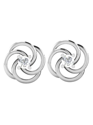 Diamant Vendôme Złote kolczyki-wkrętki z diamentami rozmiar: onesize