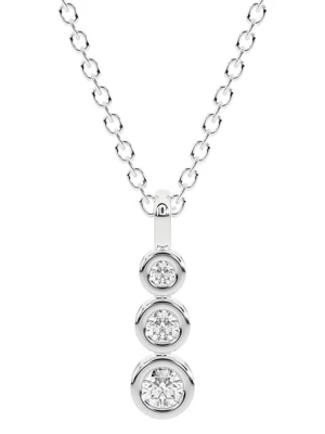 Vittoria Jewels Złoty naszyjnik z diamentami - dł. 40 cm rozmiar: onesize