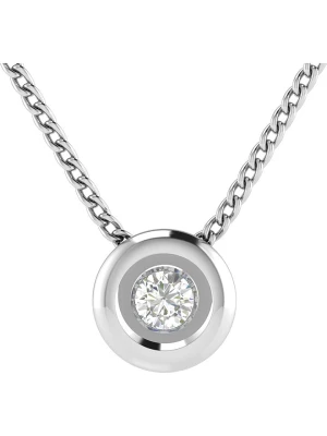 Diamant Vendôme Złoty naszyjnik z diamentem - dł. 40 cm rozmiar: onesize