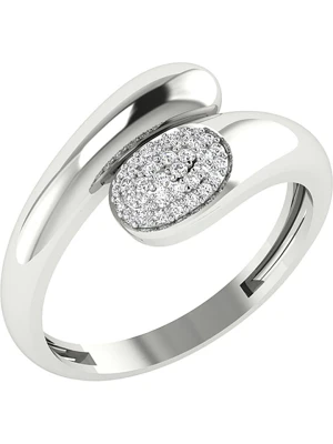 Diamant Vendôme Złoty pierścionek z diamentami rozmiar: 55