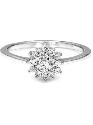 Diamant Vendôme Złoty pierścionek z diamentami rozmiar: 59