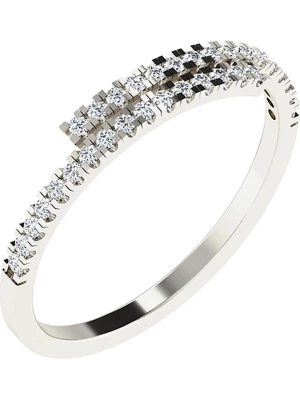 Diamant Vendôme Złoty pierścionek z diamentami rozmiar: 49