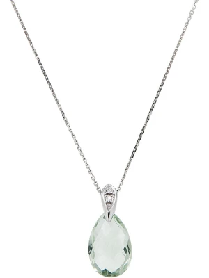 DIAMANTA Złota zawieszka "Bourgeon" z diamentem rozmiar: onesize