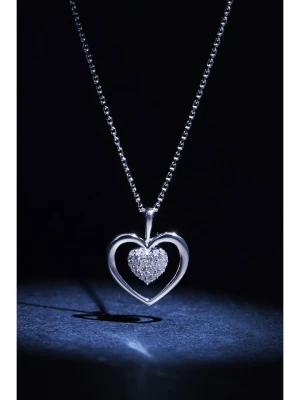 DIAMANTA Złota zawieszka "Coeur Tendresse" z diamentami rozmiar: onesize