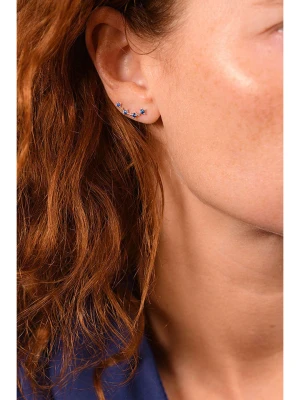 DIAMANTA Złote kolczyki "Océan" z diamentami rozmiar: onesize