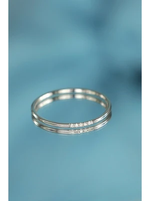 DIAMANTA Złoty pierścionek "Alliance Humilité" z diamentami rozmiar: 57