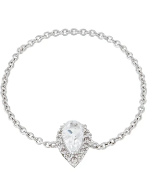 DIAMANTA Złoty pierścionek "Invisible Tear" z diamentami rozmiar: 58