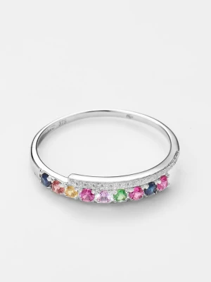 DIAMANTA Złoty pierścionek "Passion Scintillante" z diamentami rozmiar: 50