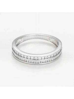 DIAMANTA Złoty pierścionek z diamentami rozmiar: 52