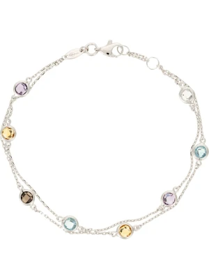 DIAMOND & CO Złota bransoletka "Colormix" z elementami ozdobnymi rozmiar: onesize