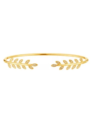 DIAMOND & CO Złota bransoletka "Comme une Feuille" z diamentami rozmiar: onesize
