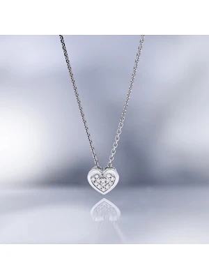 DIAMOND & CO Złota zawieszka "Petit Coeur" z diamentami rozmiar: onesize