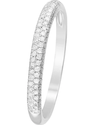 DIAMOND & CO Złoty pierścionek "Alliance Foch" z diamentami rozmiar: 54