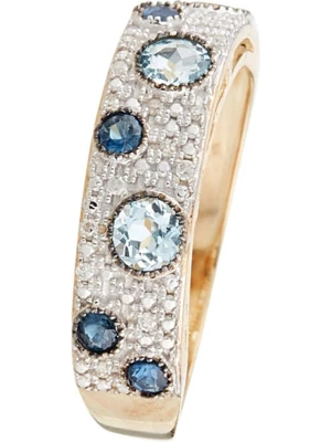 DIAMOND & CO Złoty pierścionek "Majunga" z diamentami rozmiar: 56