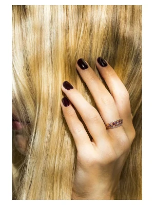 DIAMOND & CO Złoty pierścionek z diamentami rozmiar: 50