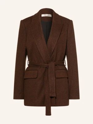 Diane Von Furstenberg Marynarka Z Dżerseju Annika W Stylu Kopertowym braun