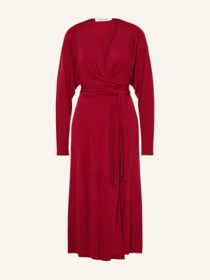 Diane Von Furstenberg Sukienka Kopertowa Amara rot CIEMNOCZERWONY