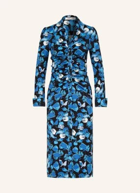 Diane Von Furstenberg Sukienka Koszulowa Sheska blau