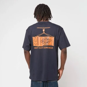 Dickies Apison Shortsleeve Tee mężczyźni T-Shirty i Polo niebieski rozmiar Odzież