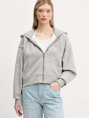 Dickies bluza damska kolor szary z kapturem melanżowa DK0A4Y1ZHG01