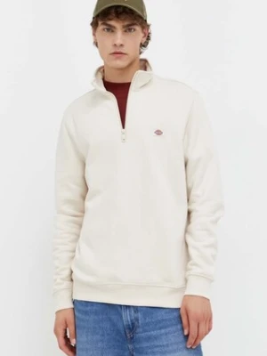 Dickies bluza męska kolor beżowy gładka
