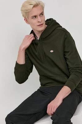 Dickies Bluza męska kolor beżowy z kapturem gładka