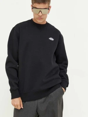 Dickies bluza męska kolor czarny gładka