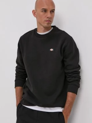 Dickies Bluza męska kolor czarny gładka DK0A4XCEBLK-BLACK
