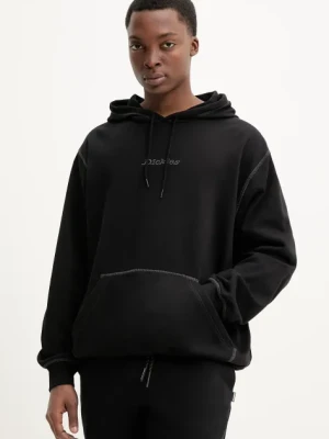 Dickies bluza męska kolor czarny z kapturem gładka DK0A4Z6YBLK1