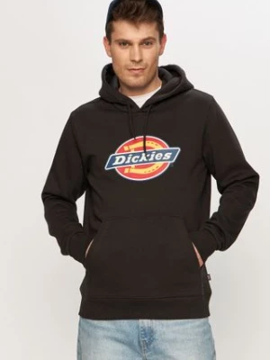 Dickies Bluza męska kolor czarny z kapturem z nadrukiem DK0A4XCBBLK-BLACK