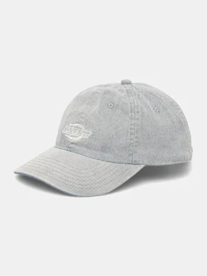 Dickies czapka z daszkiem jeansowa kolor niebieski z aplikacją DK0A867HC151