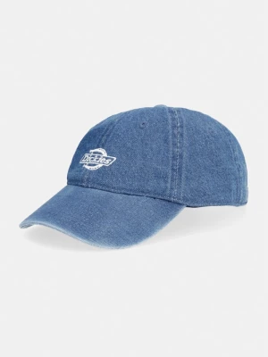 Dickies czapka z daszkiem jeansowa niebieski