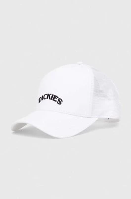 Dickies czapka z daszkiem SHAWSVILLE TRUCKER kolor biały z aplikacją DK0A4YPG