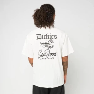 Dickies Diner Tee Short Sleeve mężczyźni T-Shirty i Polo biały rozmiar Odzież