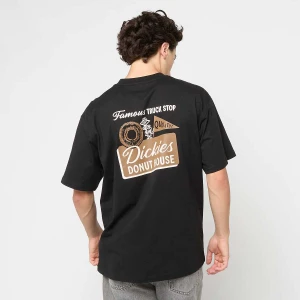 Dickies Donut House Short Sleeve Tee mężczyźni T-Shirty i Polo czarny rozmiar Odzież