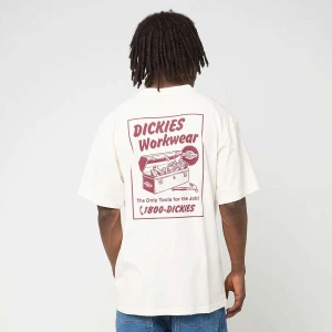 Dickies Dry Ridge Shortsleeve Tee mężczyźni T-Shirty i Polo beż rozmiar Odzież
