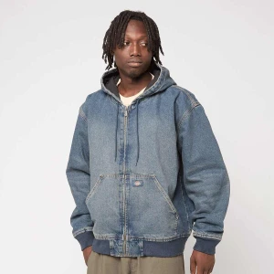 Dickies Hilham Hooded Jacket mężczyźni Bomberki niebieski rozmiar Odzież
