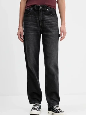 Dickies jeansy ELLENDALE DENIM damskie high waist DK0A4XEK
