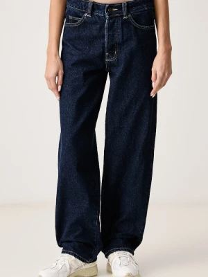 Dickies jeansy relaxed fit damskie granatowy